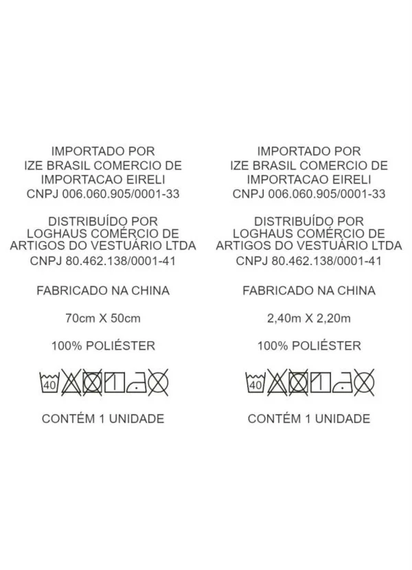 Mundo Lar - Jogo de Cobre Leito Azul Casal 3 Peças 3