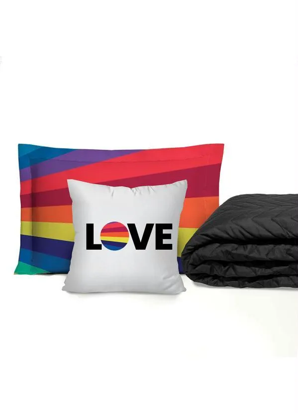 Lar e Lazer - Jogo de Cobre Leito Now United Solteiro 4 Peças 2