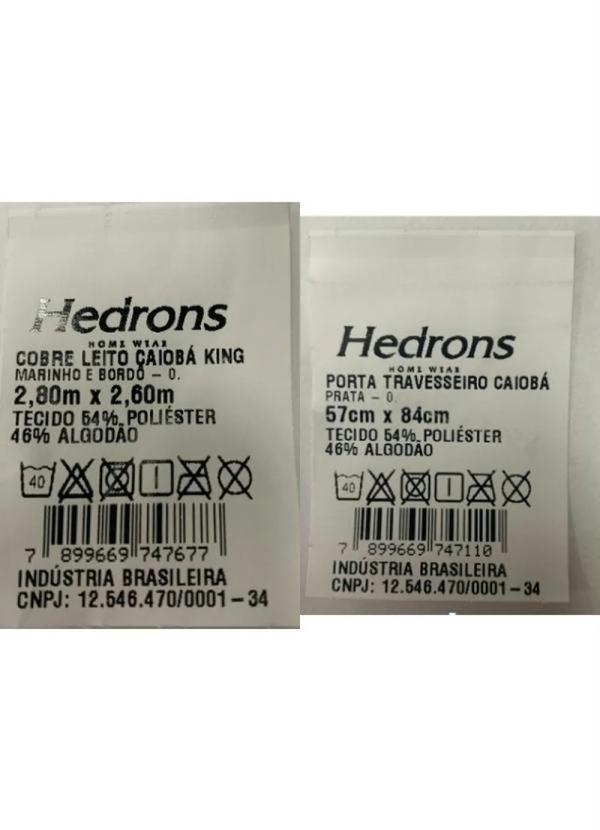 Hedrons - Jogo de Cobre Leito Cinza King 3 Peças 4