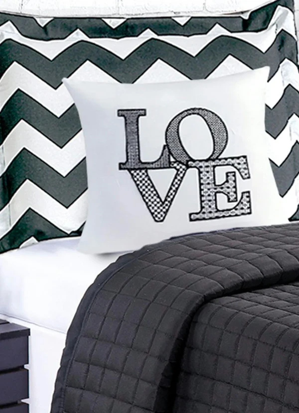 Lar e Lazer - Jogo de Cobre Leito Rosa Solteiro 4 Peças 3