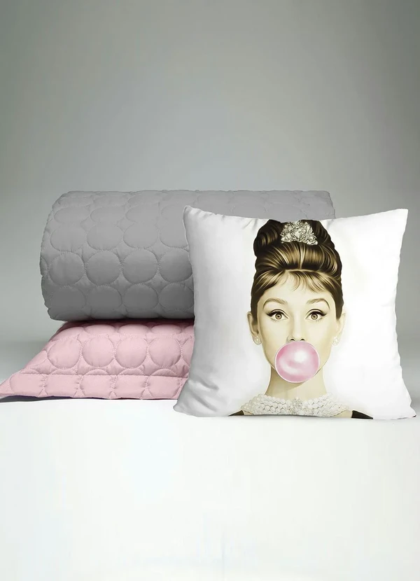 Lar e Lazer - Jogo de Cobre Leito Rosê Solteiro 4 Peças 4