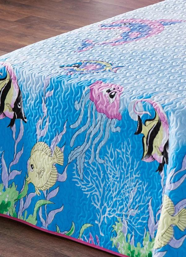 Lar e Lazer - Jogo de Cobre Leito Mar Solteiro 2 Peças 2