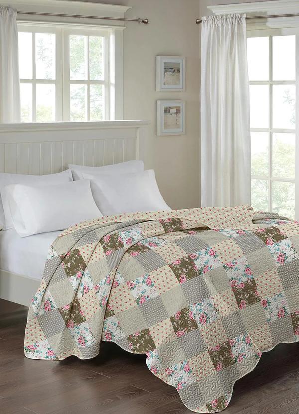 Lar e Lazer - Cobre Leito 150 Fios Sortido Casal 1 Peça