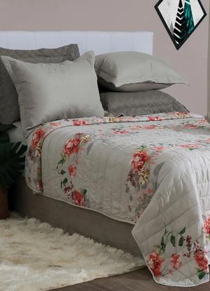 Cobre Leito (Floral Laranja (Casal)) 1 Pea