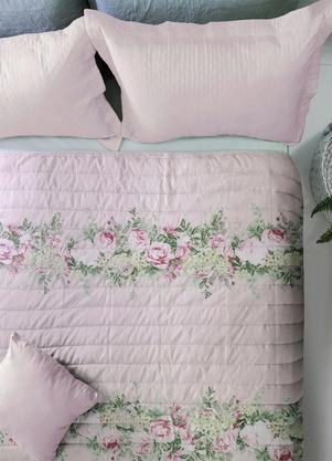 Cobre Leito (Floral Rosa (Casal)) 1 Pe�a