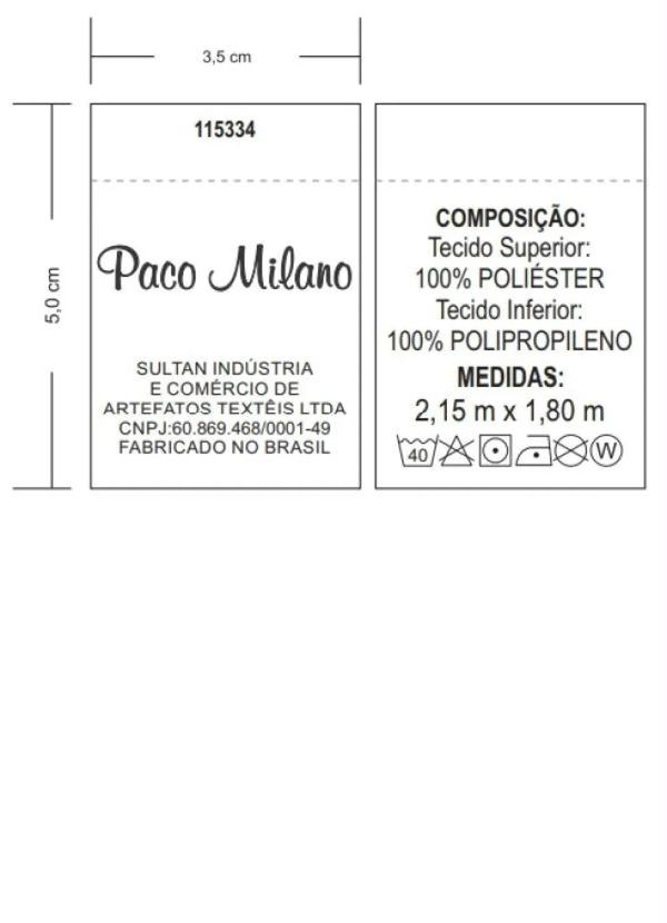 Sultan - Cobre Leito Sortido Casal 1 Peça 5