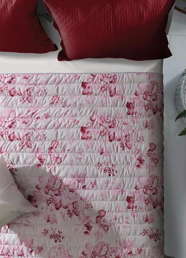 Sultan - Cobre Leito Vermelha Casal 1 Peça 3