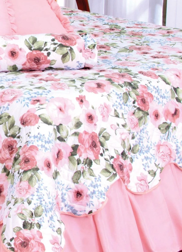 Lar e Lazer - Jogo Cobre Leito Queen Belize Buquê 6 Peças 3