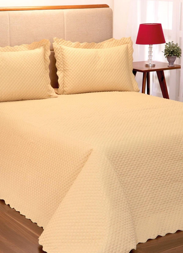 Lar e Lazer - Jogo Cobre Leito Queen Classic Avelã 3 Peças