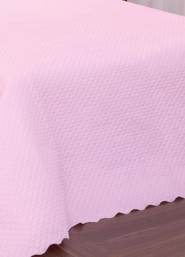 Lar e Lazer - Jogo Cobre Leito Queen Classic Rosa 3 Peças 3