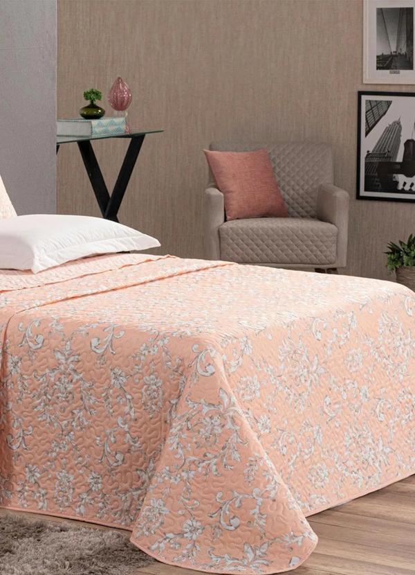 Lar e Lazer - Jogo de Cobre Leito Rosa Casal 3 Peças 2