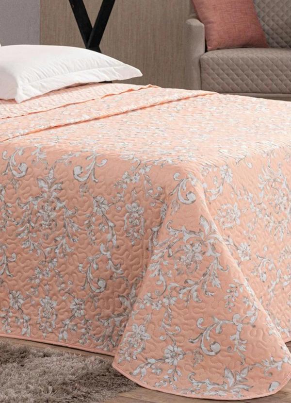 Lar e Lazer - Jogo de Cobre Leito Rosa Casal 3 Peças 3