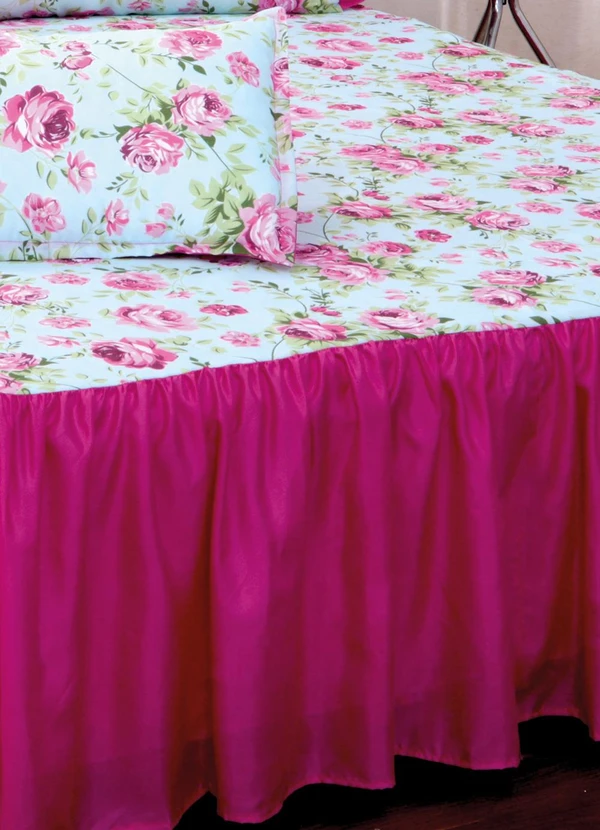 Lar e Lazer - Jogo de Colcha Casal Pink 4 Peças 3