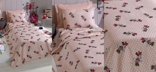 Sobre Len�ol Minnie Solteiro 1 Pe�a