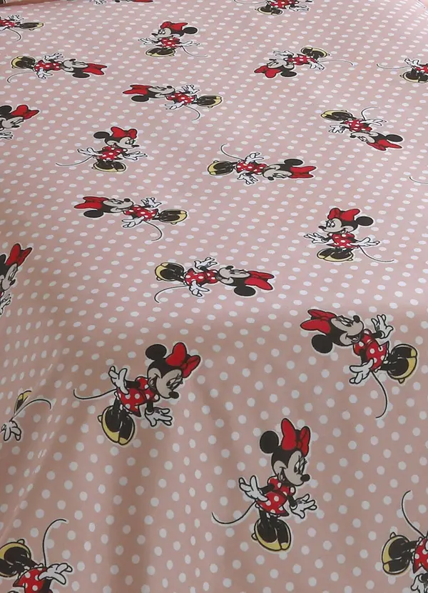 Hedrons - Sobre Lençol Minnie Solteiro 1 Peça 3