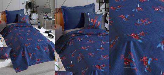 Sobre Len�ol Spider Solteiro 1 Pe�a