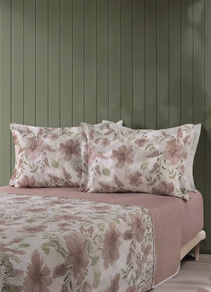 Sul Brasil - Kit Colcha King Estampada Sortida 3 Peças - SUL BRASIL