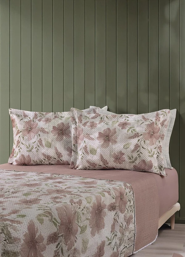 Sul Brasil - Kit Colcha Queen Estampada Sortida 3 Peças 3