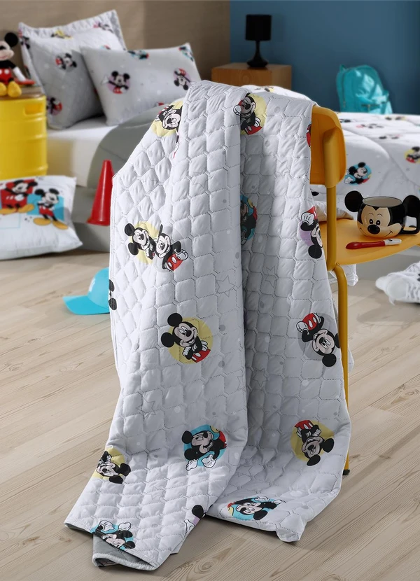 Hedrons - Colcha Disney Mickey Solteiro 1 Peça 3