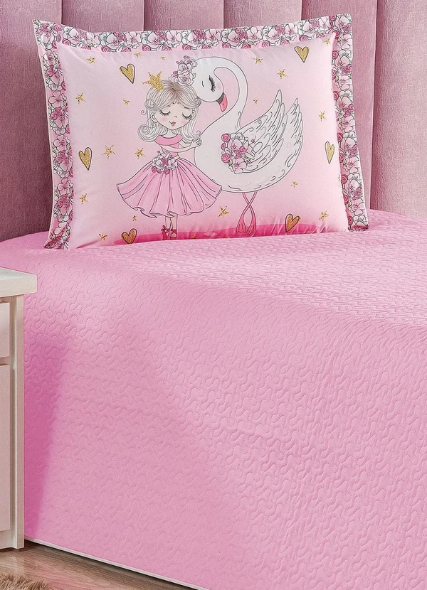 Lar e Lazer - Jogo de Cobre Leito Cisne Solteiro 2 Peças 2