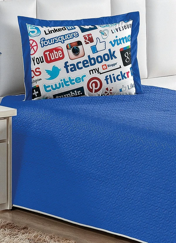 Lar e Lazer - Jogo de Cobre Leito Mídias Solteiro 2 Peças 2