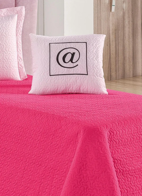 Lar e Lazer - Jogo de Cobre Leito Rosa Solteiro 3 Peças 3