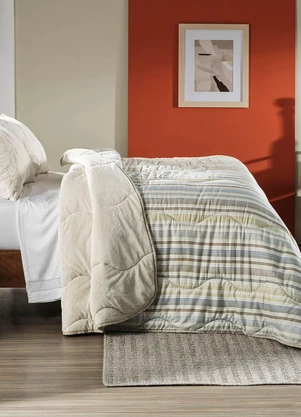 Rovi Home - Edredom Blend Comfort Casal Bege - ROVI HOME