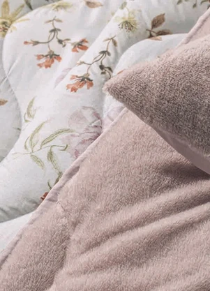 Rovi Home - Edredom Blend Comfort Casal Rosa - ROVI HOME