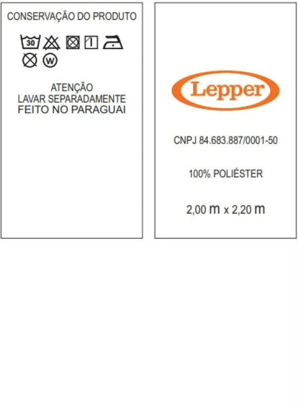 Lepper - Edredom Dupla Face Bordô Casal 1 Peça 3