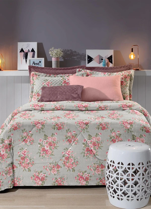 Hedrons - Edredom Sortido Casal 1 Peça