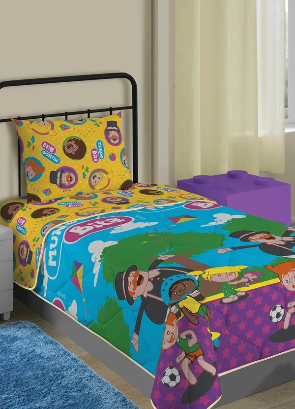 Lepper - Edredom Mundo Bita Solteiro 1 Peça 2