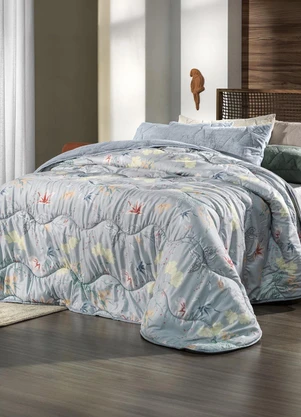 Rovi Home - Edredom Blend Comfort Queen Azul - ROVI HOME