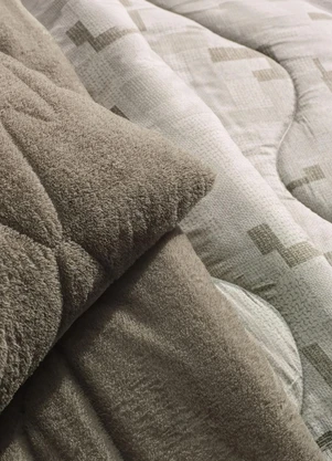 Rovi Home - Edredom Blend Comfort Queen Bege - ROVI HOME
