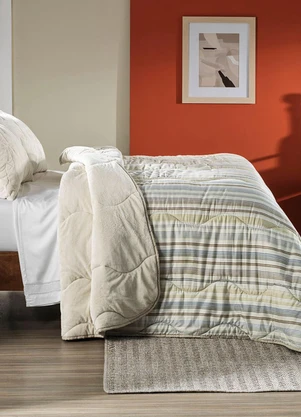 Rovi Home - Edredom Blend Comfort Queen Bege - ROVI HOME