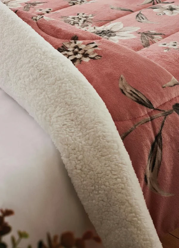 Lepper - Edredom Dupla Face Rosa Casal 1 Peça 2