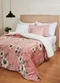 Lepper - Edredom Dupla Face Rosa Casal 1 Peça - variação: Rosa (Casal)