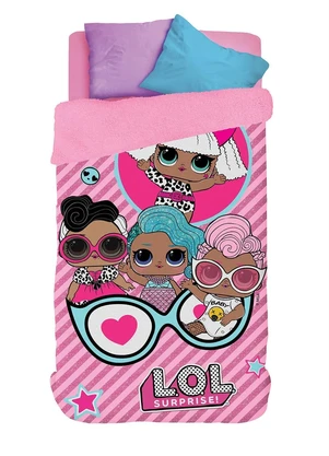 Lepper - Edredom Dupla Face Lol Solteiro 1 Peça - LEPPER