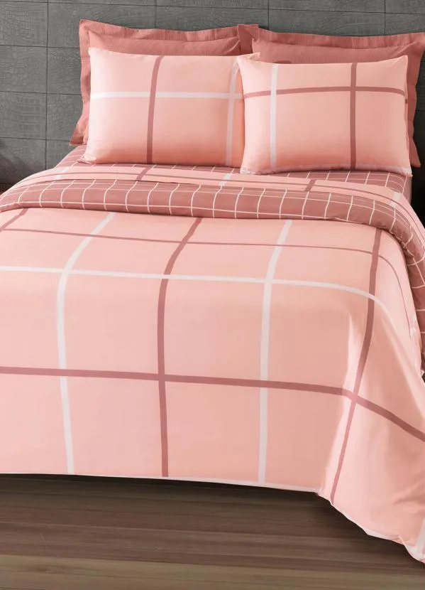 Mundo Lar - Jogo Capa de Edredom Rosa Solteiro 2 Peças 2