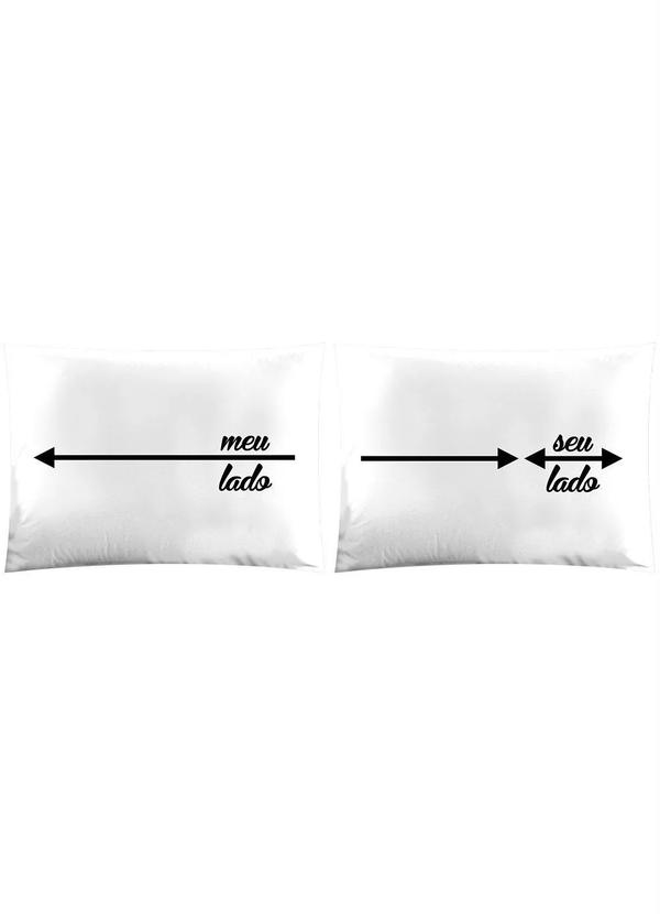 Sul Brasil - Jogo de Fronhas Malha Lado a Lado 2 Peças 3