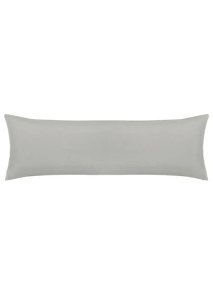 Rovi Home - Fronha Body Pillow Toque Acetinado Cinza - ROVI HOME