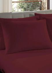 Fronha Malha Vinho 1 Pe�a