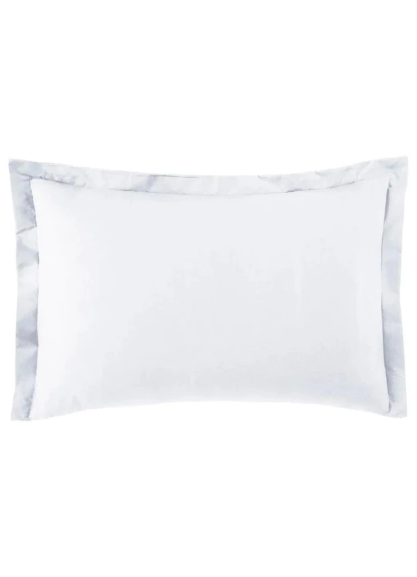 Rovi Home - Fronha Toque Acetinado com 3 Abas Branco