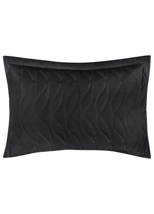 Rovi Home - Porta Travesseiro Toque Acetinado Preto - ROVI HOME