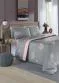 Mundo Lar - Jogo de Cama 150 Fios Cinza Casal 4 Peças - variação: Cinza (Casal)
