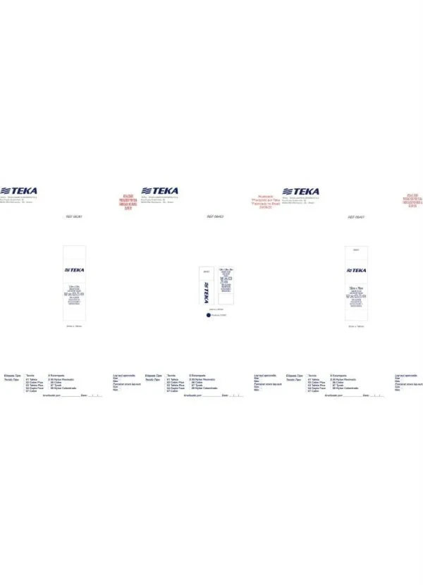 Teka - Jogo de Cama 150 Fios Floral Casal 4 Peça 6