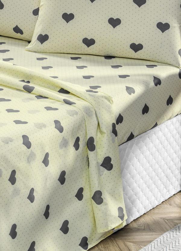 Mundo Lar - Jogo de Cama 150 Fios Floral Casal 4 Peças 2