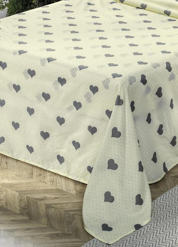 Mundo Lar - Jogo de Cama 150 Fios Floral Casal 4 Peças 3