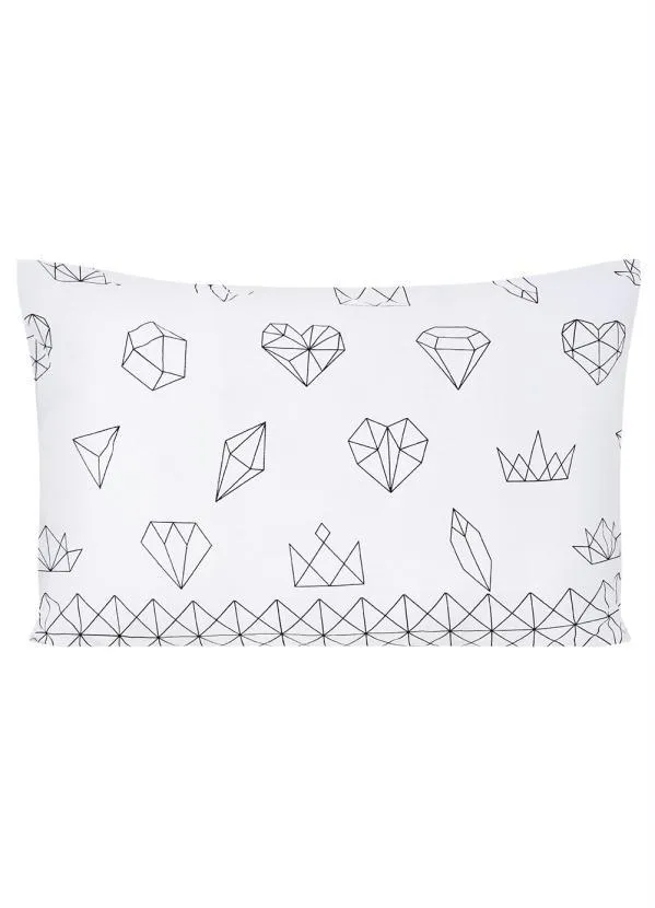 Mundo Lar - Jogo de Cama 150 Fios Geométrico Casal 4 Peças 7