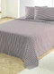 Mundo Lar - Jogo de Cama 150 Fios Listras Queen 4 Peças - variação: Listras (Casal)