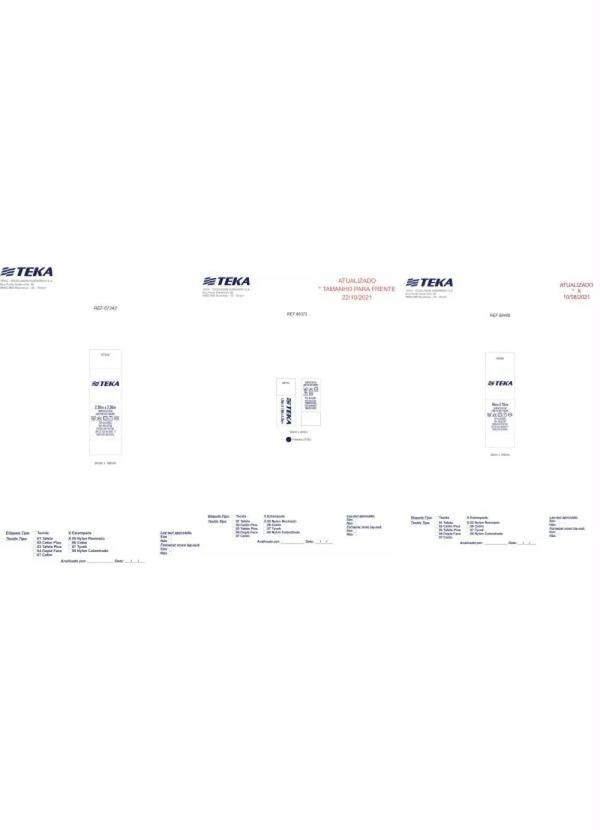 Mundo Lar - Jogo de Cama 150 Fios Poá Salmão Casal 4 Peças 5